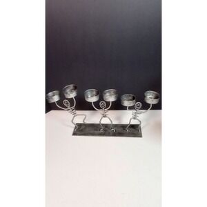 Halloween Skeleton Tea Light Candle Holder Candelabra  Gothic